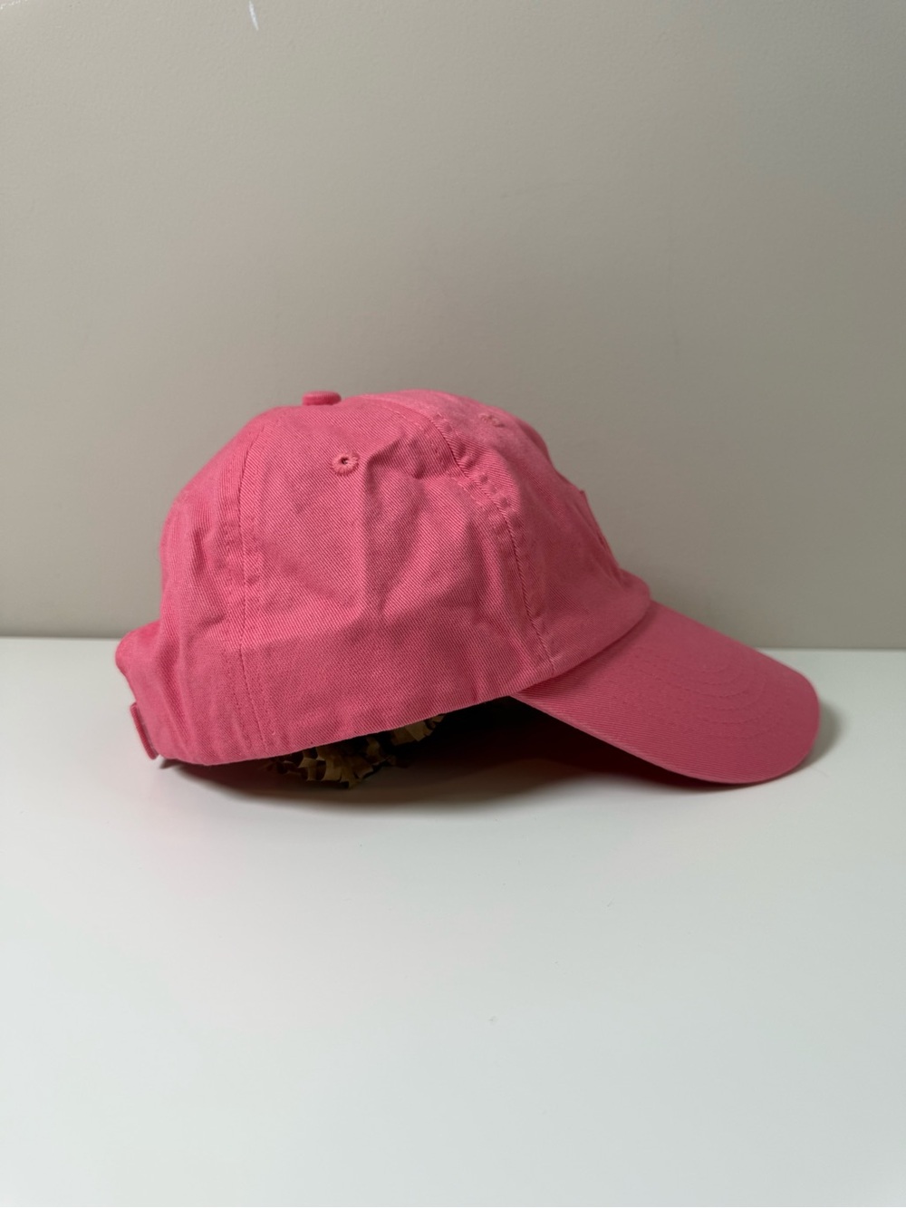 Alo Yoga | Cotton Baseball Cap Adjustable Dad Hat Embroidered Logo | Pink | OS - Picture 4 of 9